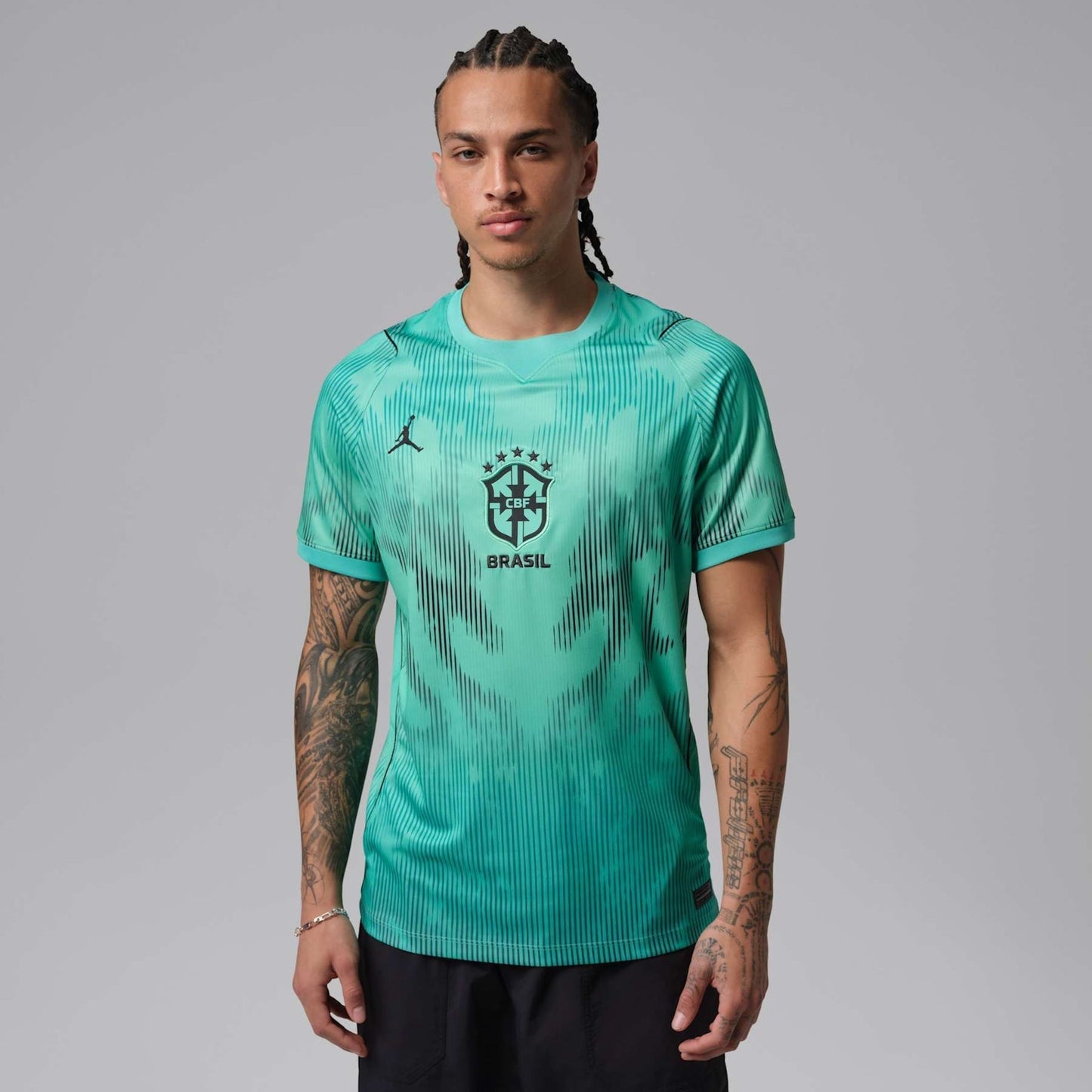 Camisa Goleiro Masculina Brasil 2026 Copa do Mundo Pro