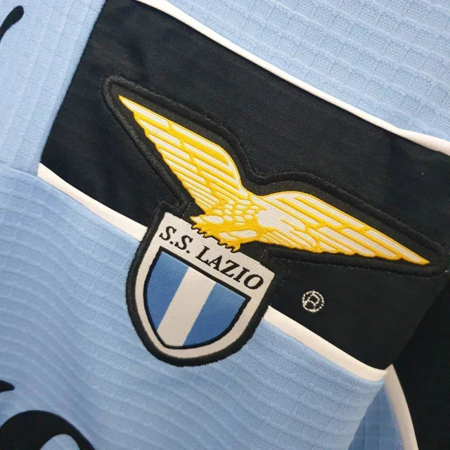 Camisa Lazio Retrô 1999/2000 Azul e Preta