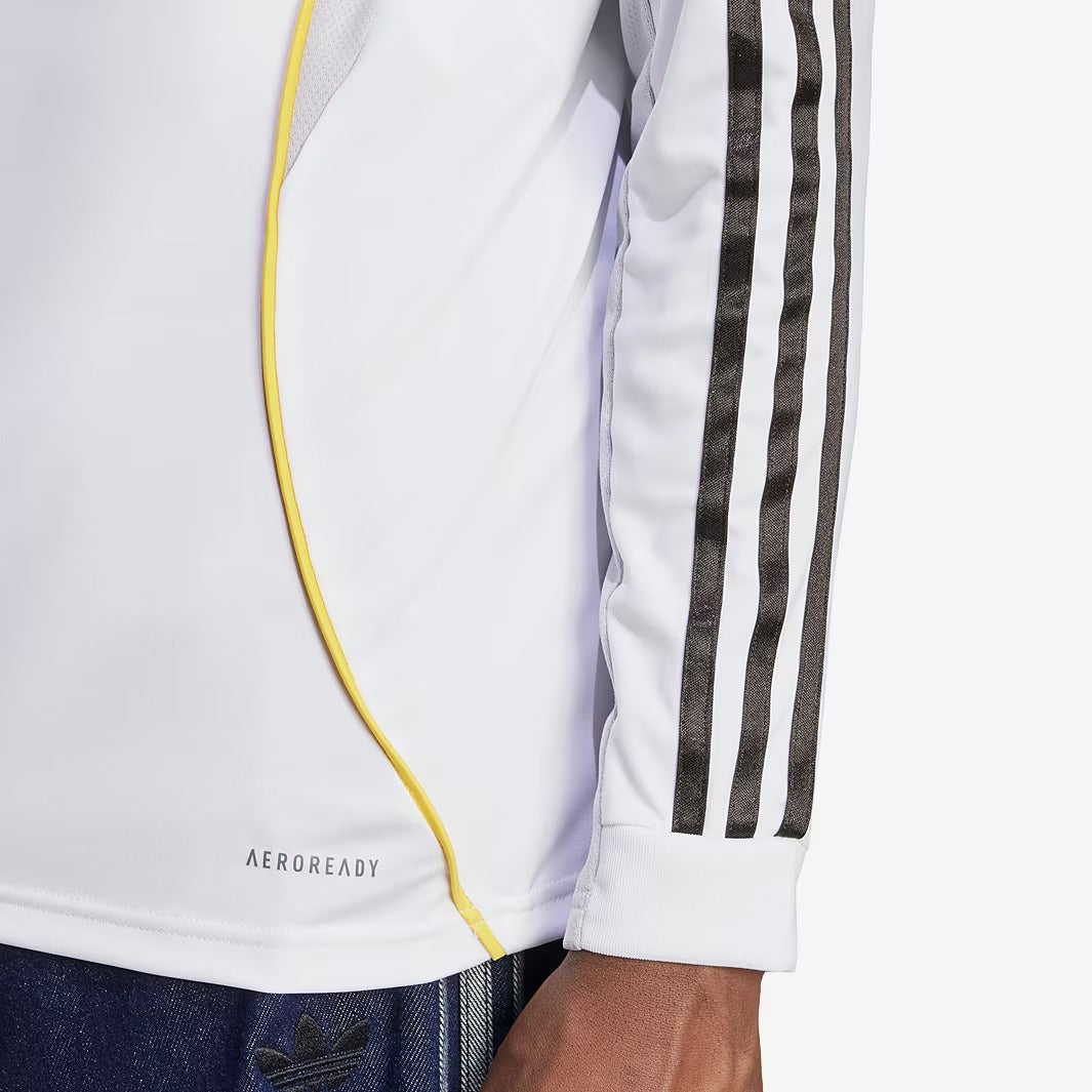 Camisa Manga Longa Torcedor Masculina Real Madrid I 2025/2026