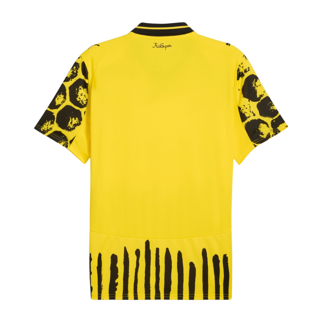 Camisa Borussia Dortmund Mundial de Clubes 25/26 - Torcedor X Kidsuper Masculino - Amarelo