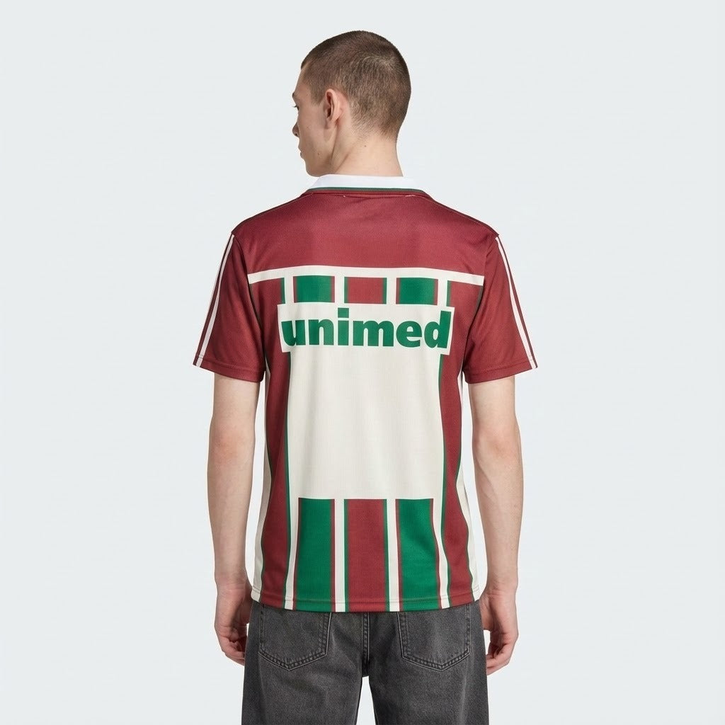 Camisa Retrô Torcedor Masculina Fluminense I 2002