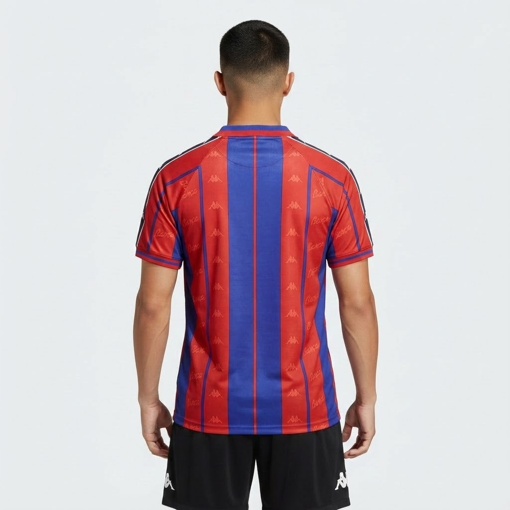 Camisa Retrô Torcedor Masculina Barcelona I 1997