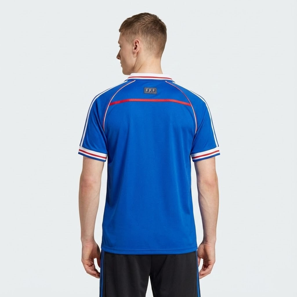 Camisa Retrô Torcedor Masculina França I 1998