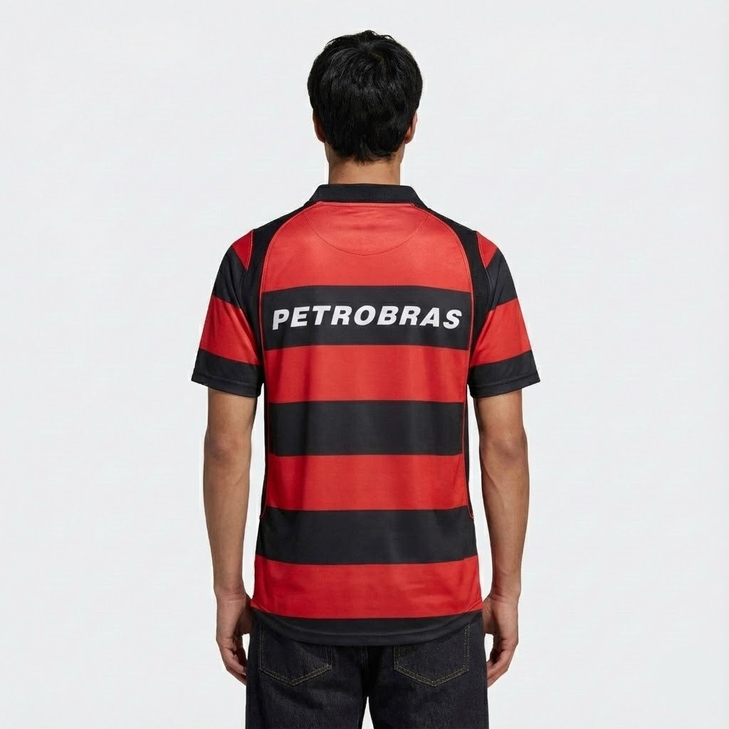 Camisa Retrô Torcedor Masculina Flamengo I 2003