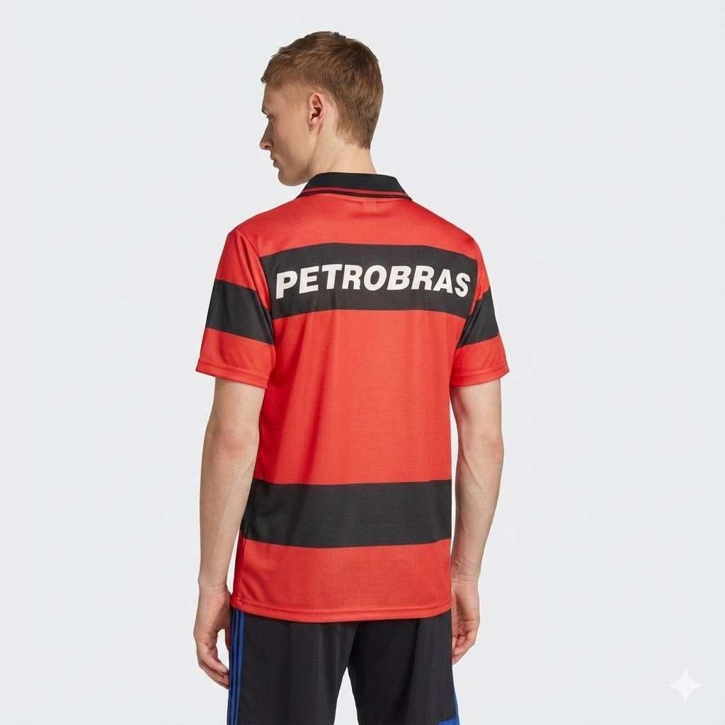 Camisa Retrô Torcedor Masculina Flamengo I 1999