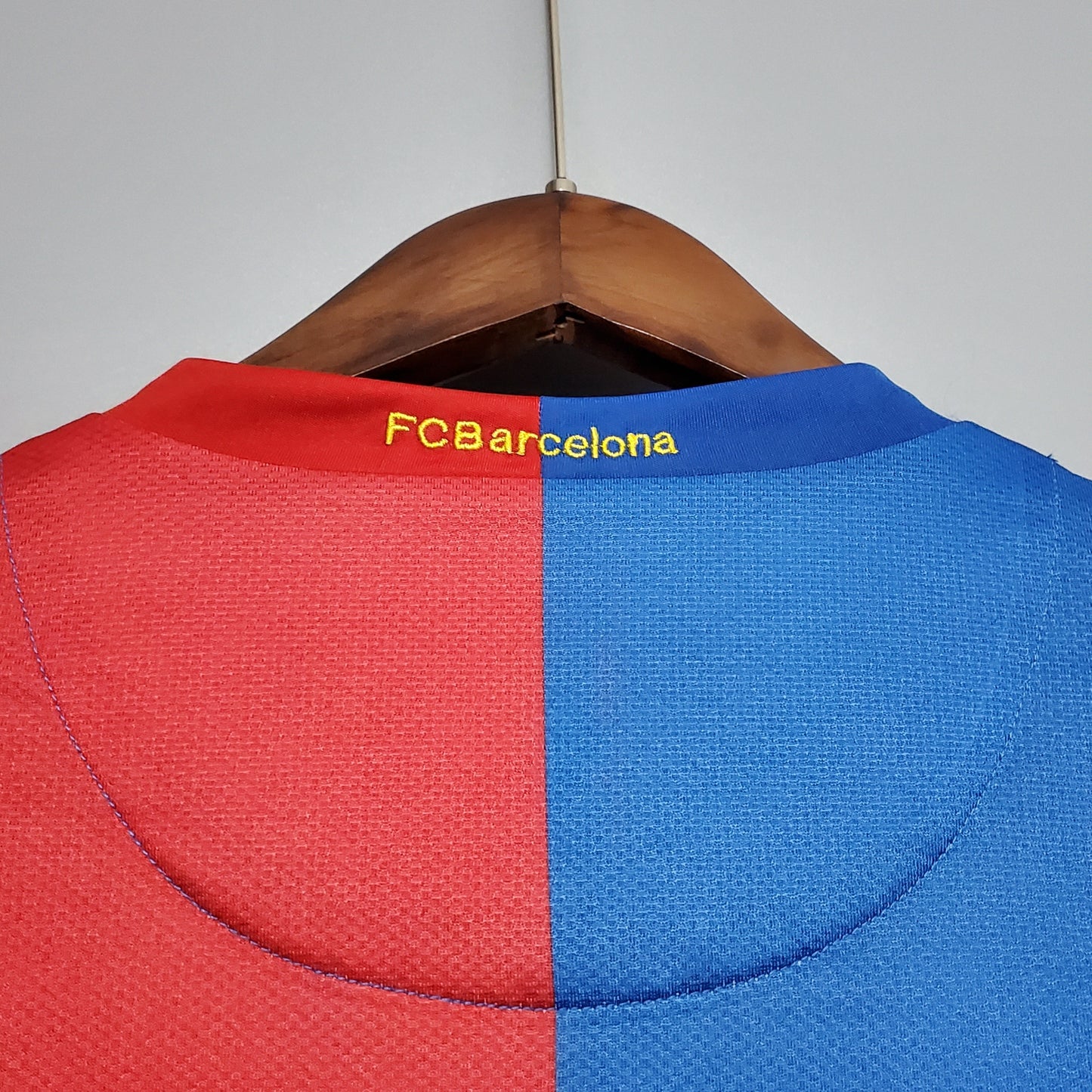 Camisa Manga Longa Torcedor Masculina Barcelona 2006/2007 Grená