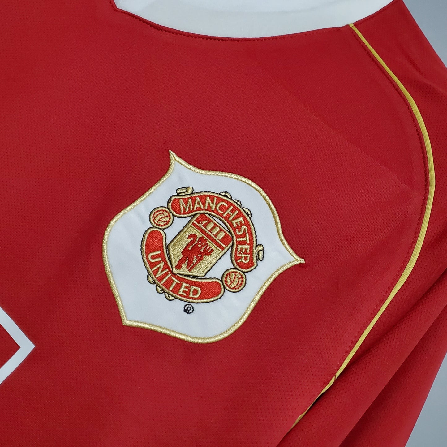 Camisa Manga Longa Torcedor Masculina Manchester United 2006/2007