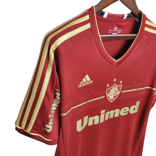Camisa Retrô Torcedor Masculina Fluminense 2012 Grená