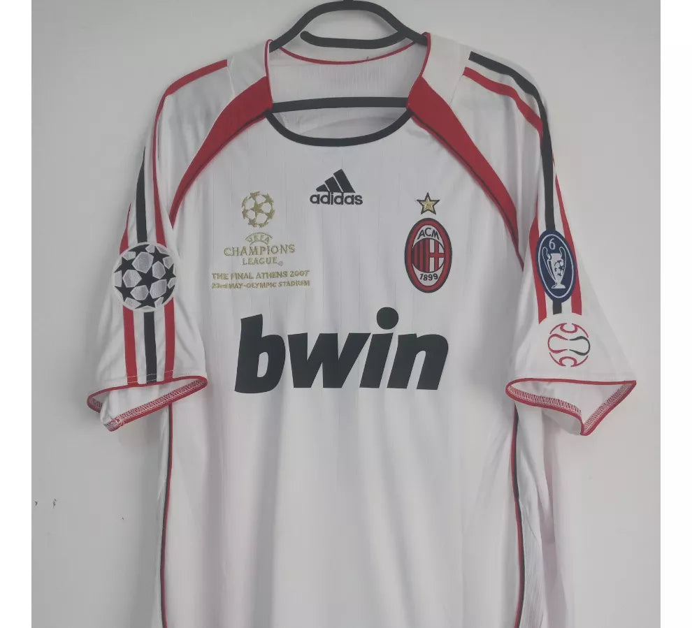 Camisa Retrô Milan II Away 2006/07 Masculino Branco