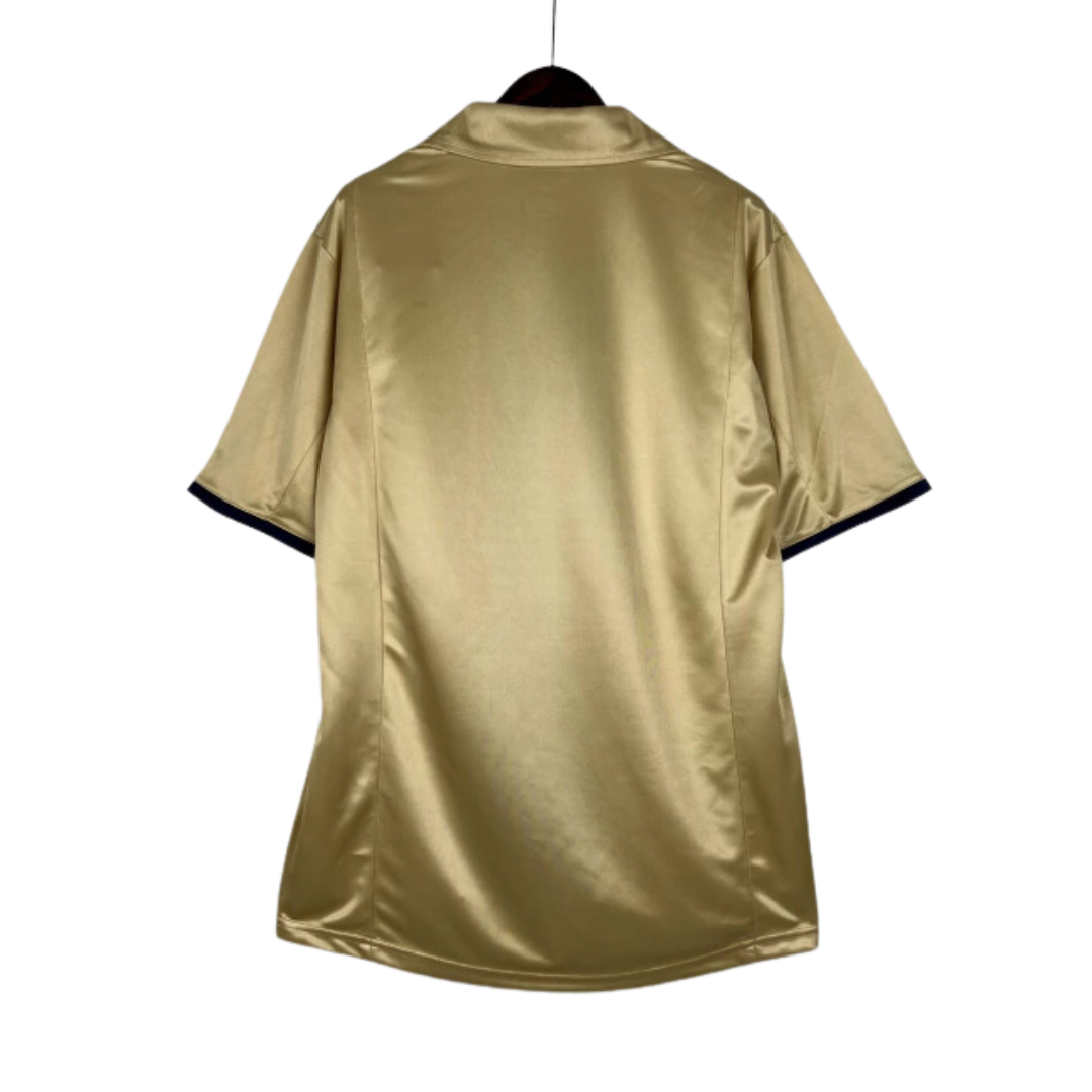 Camisa Retrô Barcelona Dourada 02/2003 Masculino