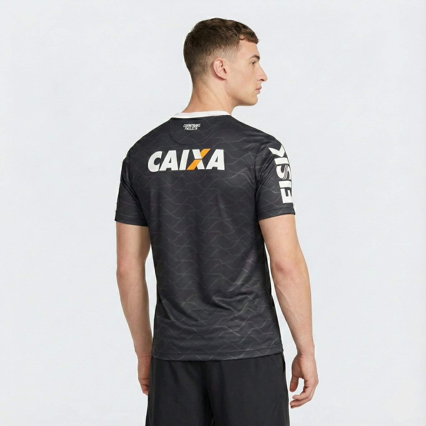 Camisa Retrô Torcedor Masculina Corinthians II 2012 Mundial Clubes