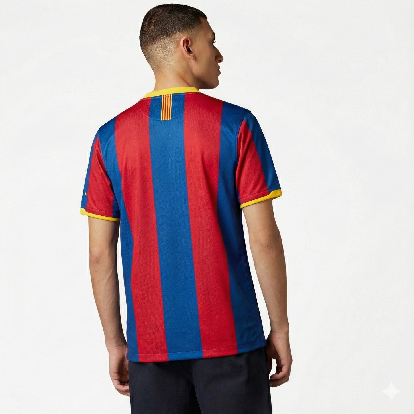 Camisa Retrô Torcedor Masculina Barcelona I 2010