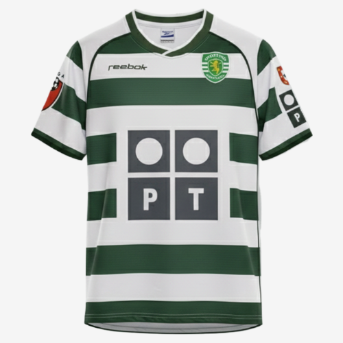 Camisa Retrô Torcedor Masculina Portugal I 2002