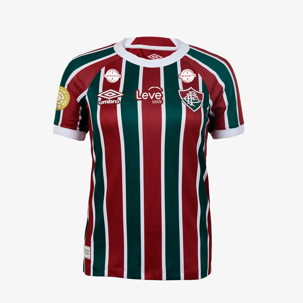 Camisa Torcedor Feminina Fluminense I 2025/2026 Com Patrocinios