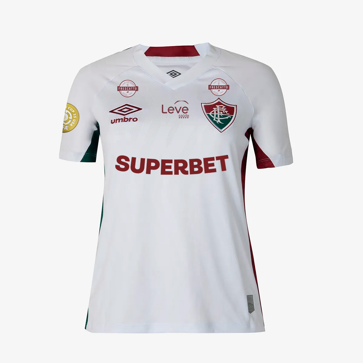 Camisa Torcedor Feminina Fluminense II 2025/2026 Com Patrocínio