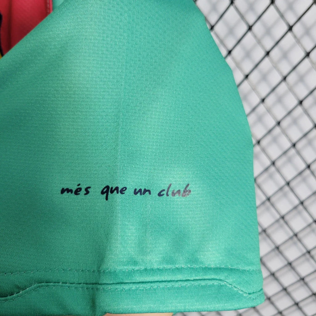 Camisa Barcelona Retrô II 10/11 Masculina Verde