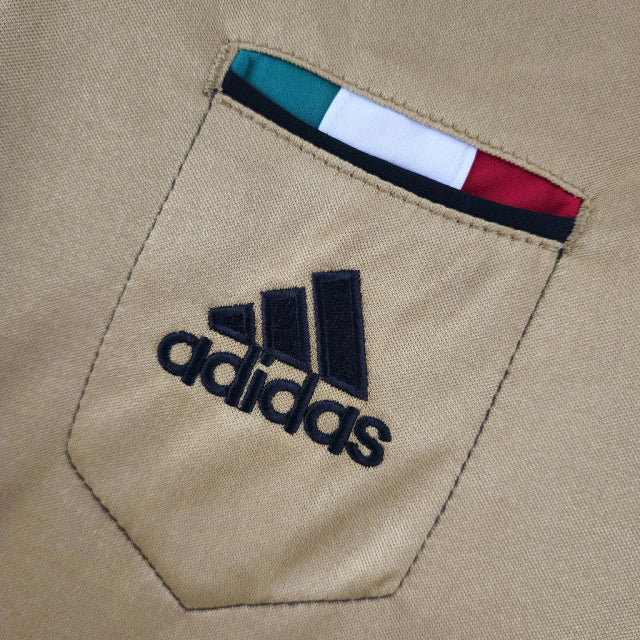 Camisa Retrô Milan III Third 2013/14 Masculino Dourado