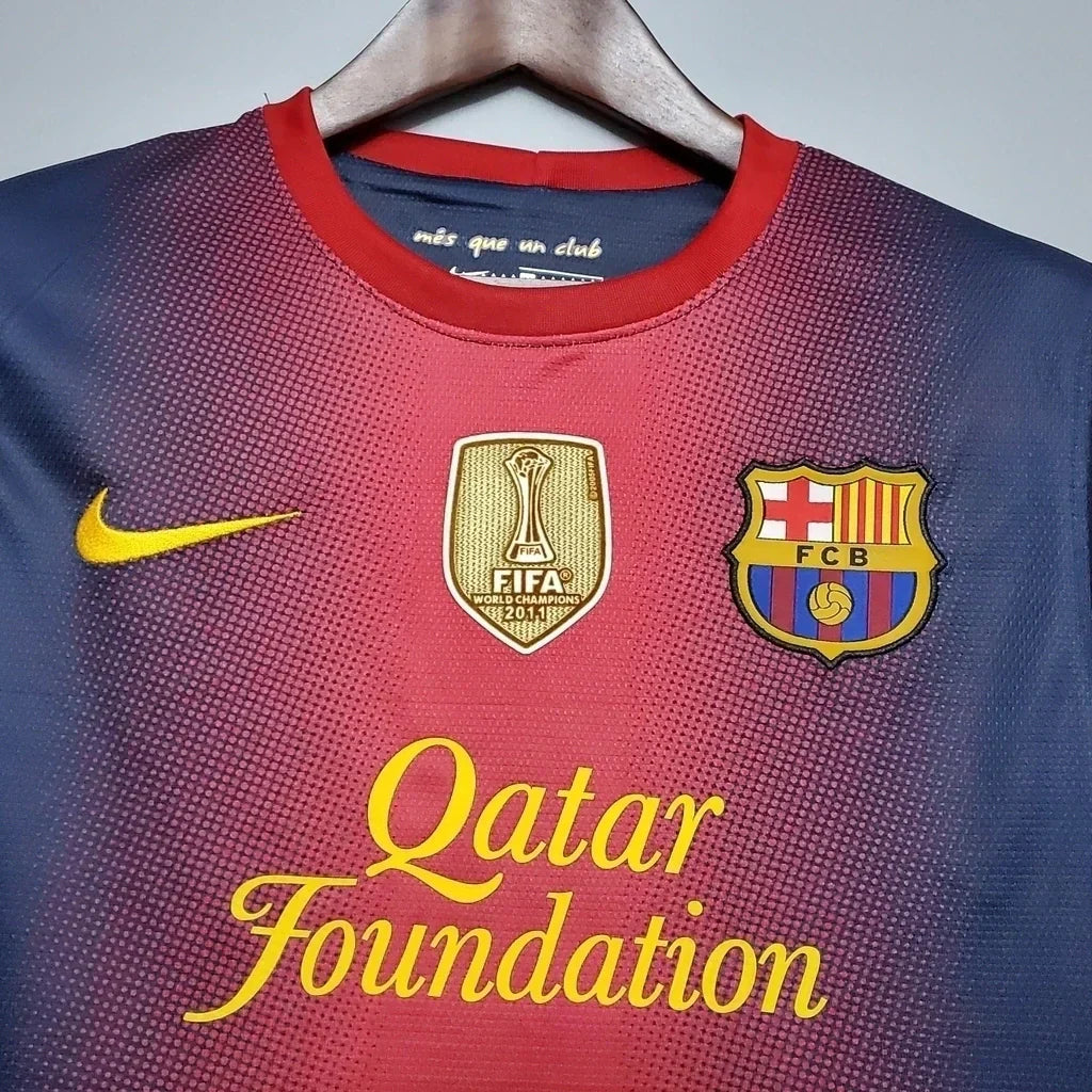 Camisa Retrô Torcedor Masculina Barcelona 2012