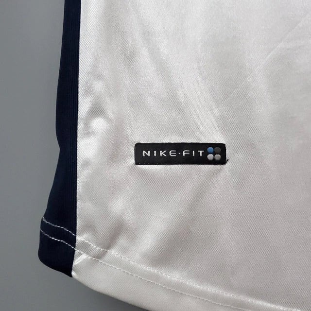Camisa Paris Saint Germain PSG Retrô Away 98/99 - Retro Masculina - Branco, Azul e Vermelho