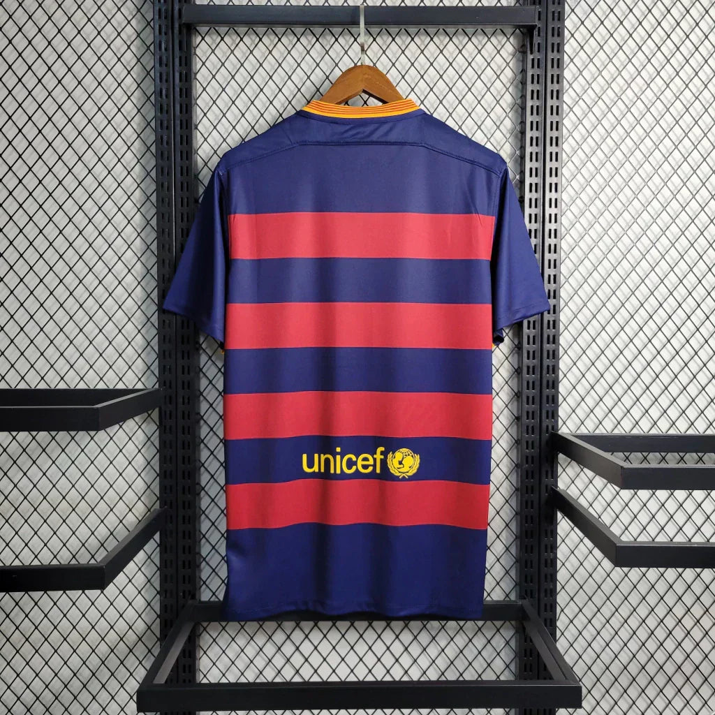 Camisa Retrô Barcelona I Home 2015/16 Masculino