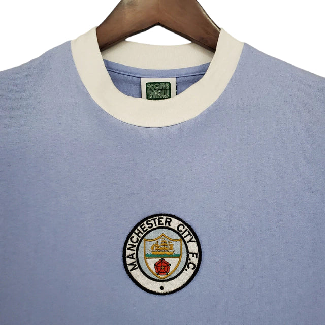 Camisa Retrô Torcedor Masculina Manchester City 1972