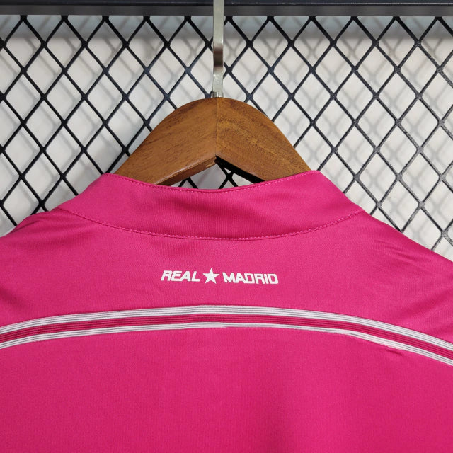 Camisa Retrô Real Madrid II Away 2014/15 Masculino Rosa
