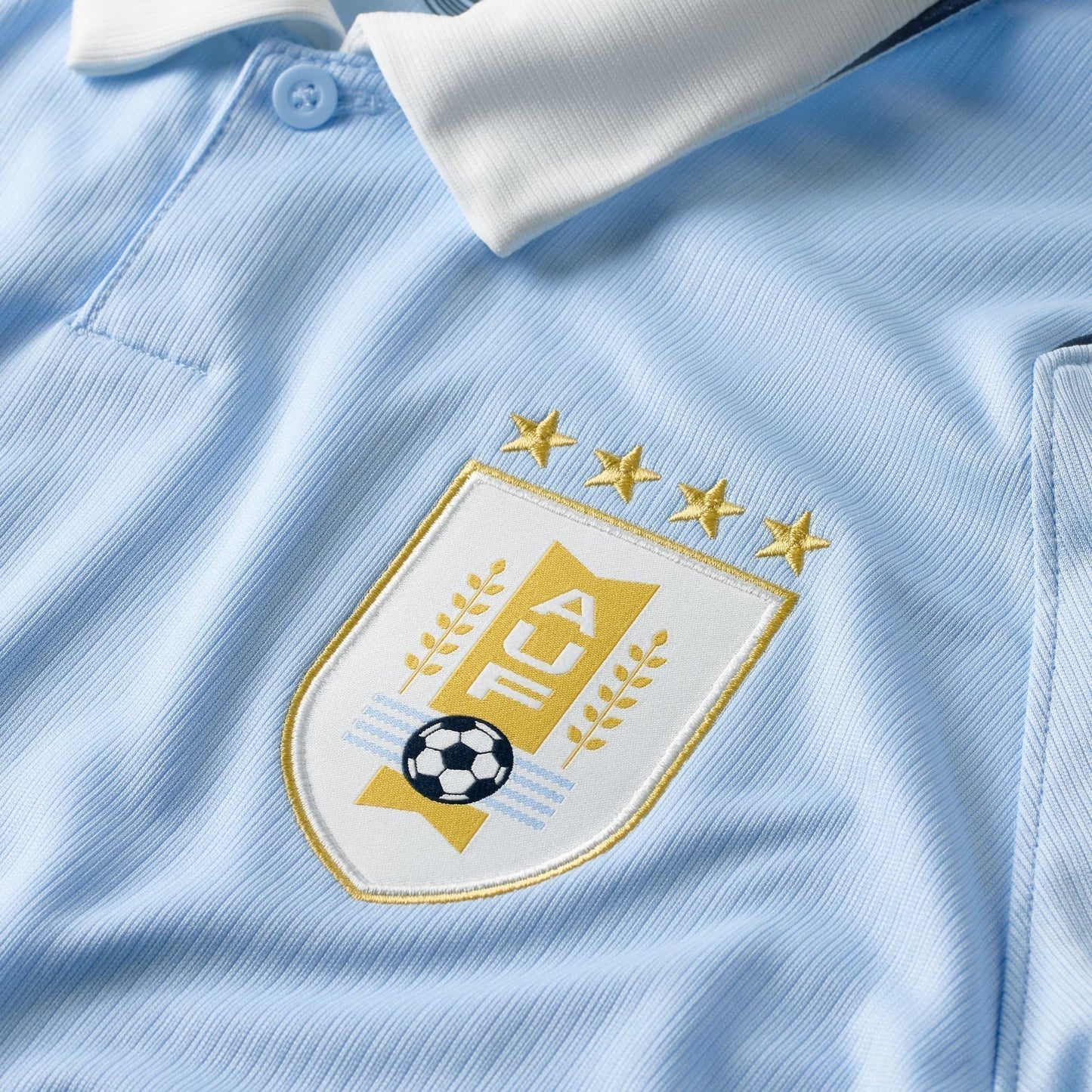 Camisa Torcedor Masculina Uruguai I 2026 Copa do Mundo