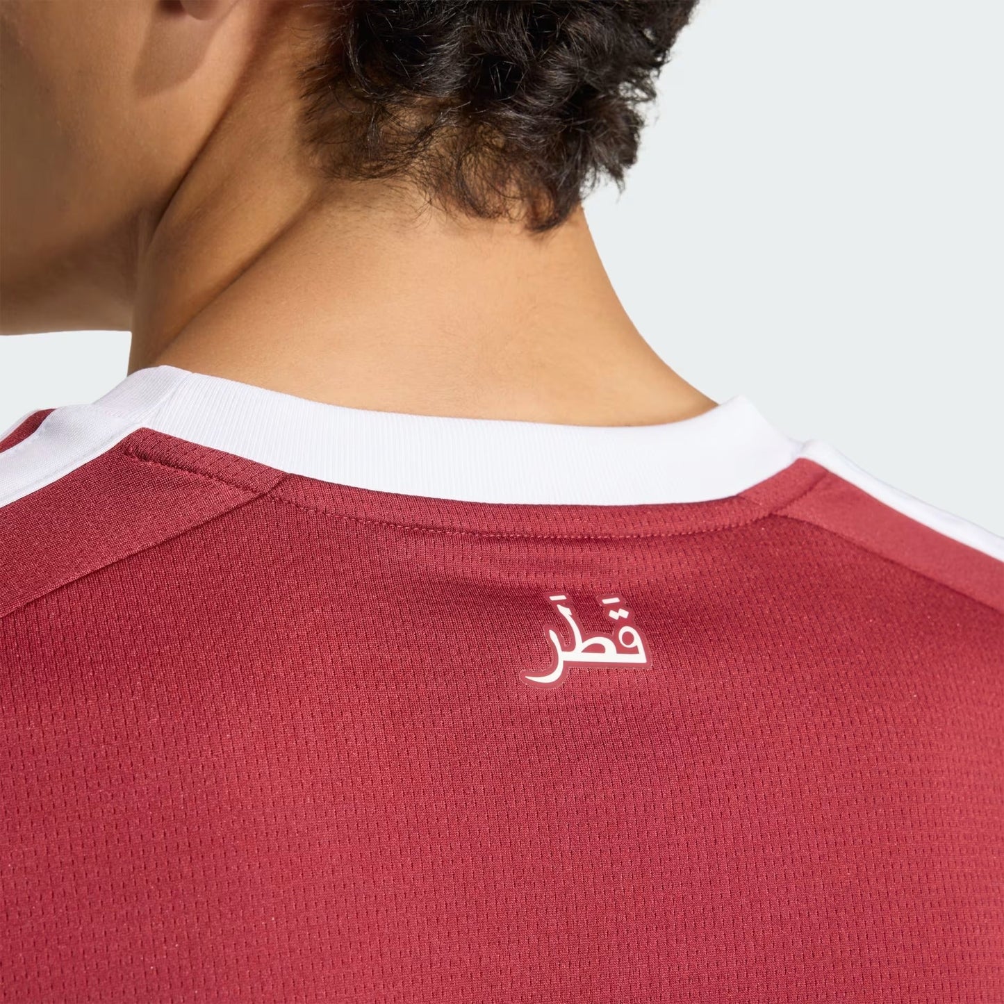Camisa Torcedor Masculina Catar I 2026 Copa do Mundo