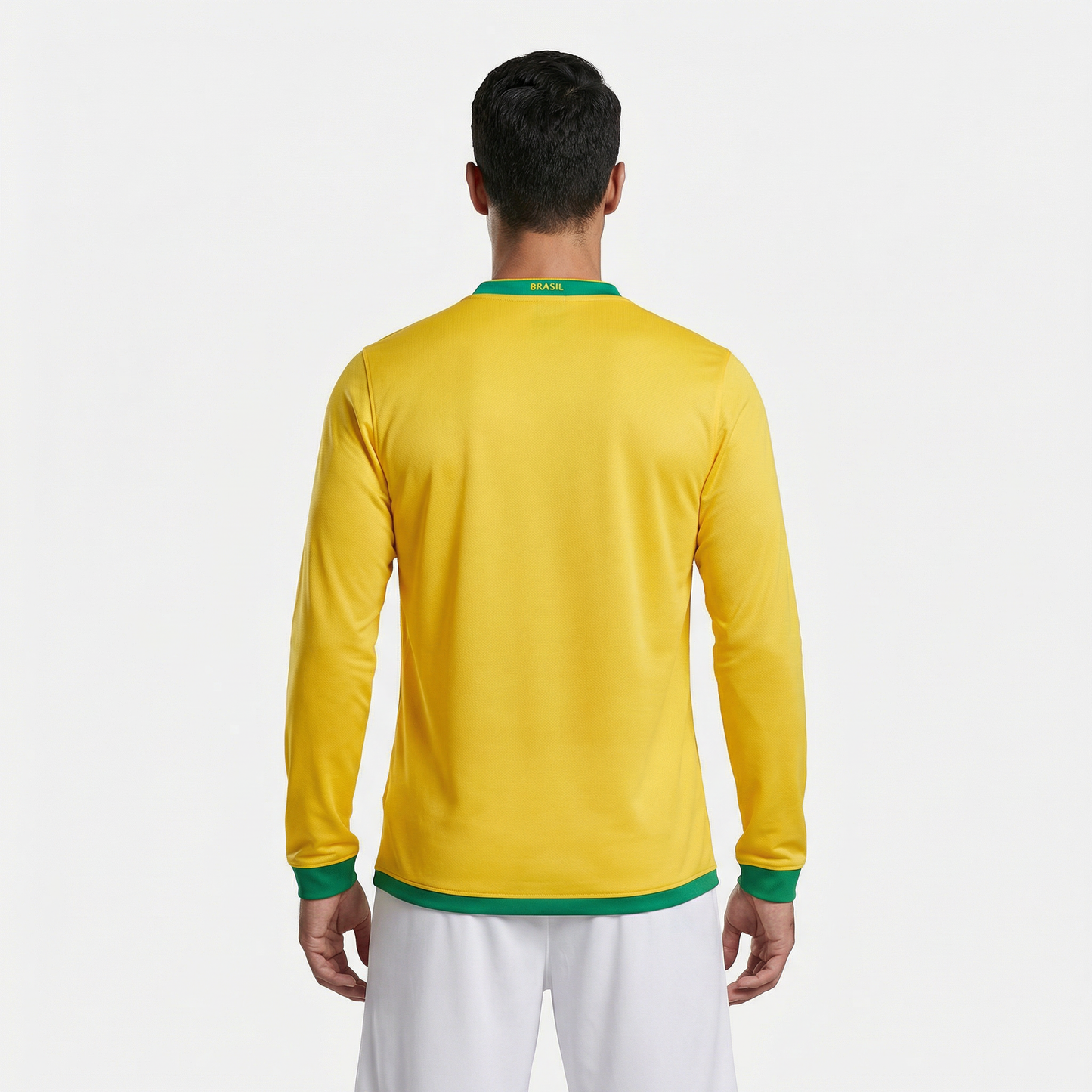 Camisa Manga Longa Torcedor Masculina Brasil I 2022