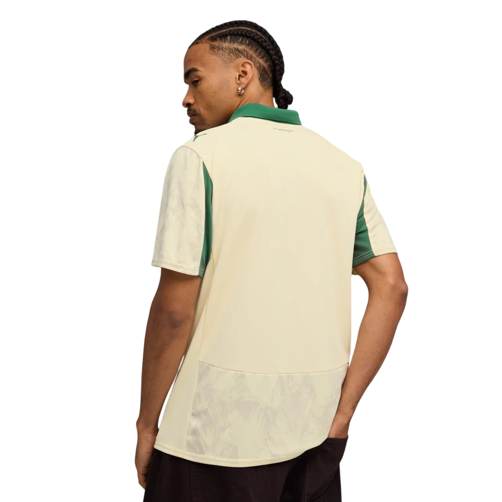 Camisa Palmeiras Mundial de Clubes 25/26 - Torcedor X Kidsuper Masculino - Bege e Verde