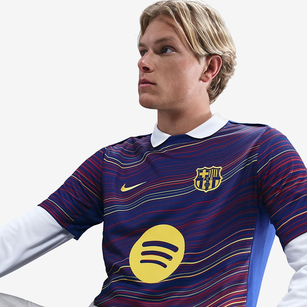 Camisa Torcedor Masculina Barcelona 2025/2026 Pré-Jogo