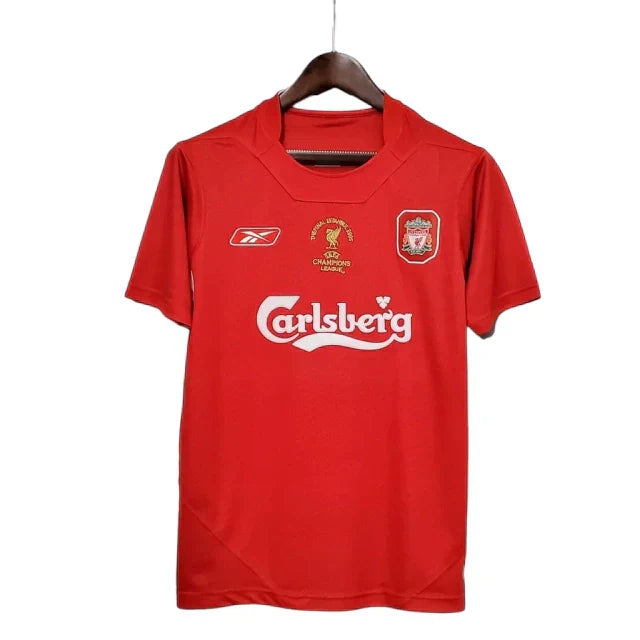 Camisa Retrô Torcedor Masculina Liverpool 2005