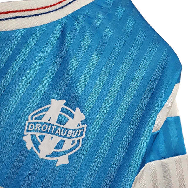 Camisa Marseille Retrô 1990 Azul