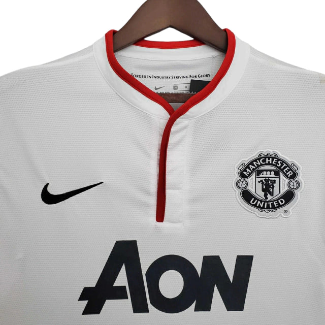 Camisa Manchester United Retrô 2013/2014 Branca