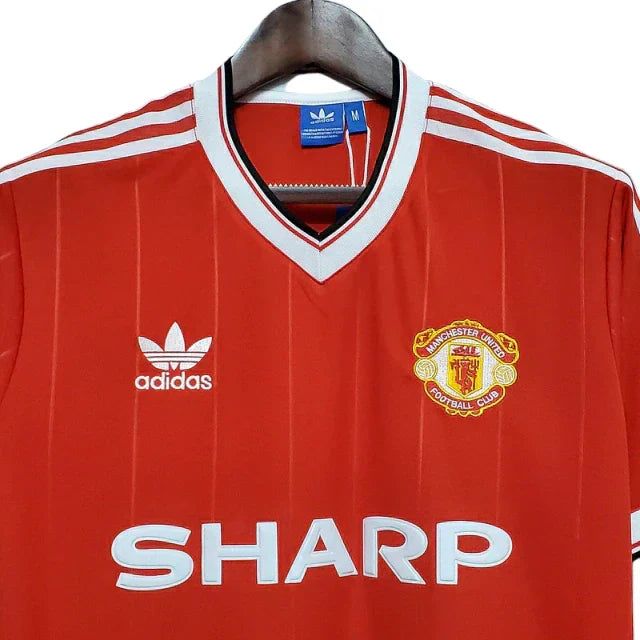 Camisa Retrô Torcedor Masculina Manchester United 1983
