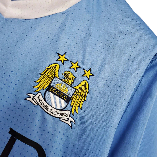 Camisa Manchester City Retrô 2011/2012 Azul