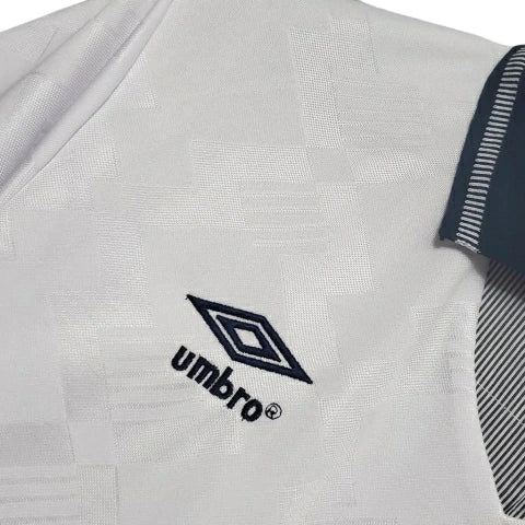 Camisa Inglaterra Retrô 1990 Branca