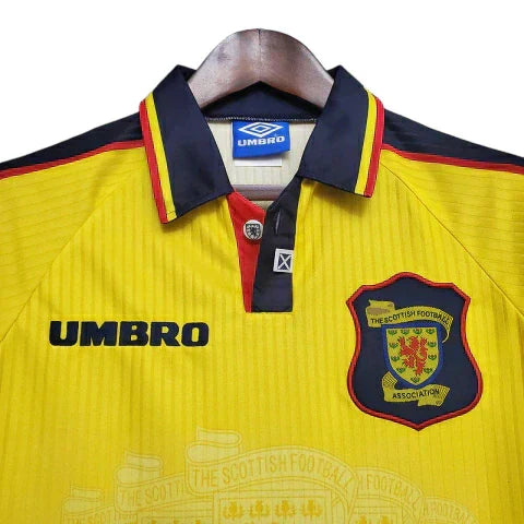 Camisa Escócia Retrô 1996/1998 Amarela