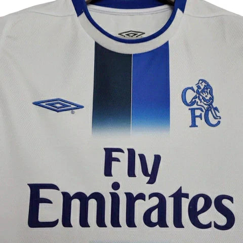Camisa Retrô Chelsea 2003/05 Masculino Azul e Branca