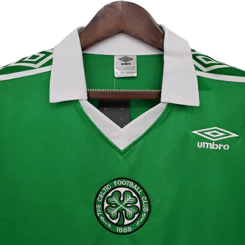 Camisa Celtic Retrô 1980 Verde