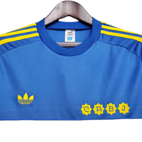 Camisa Boca Juniors Retrô 1981 Azul e Amarela