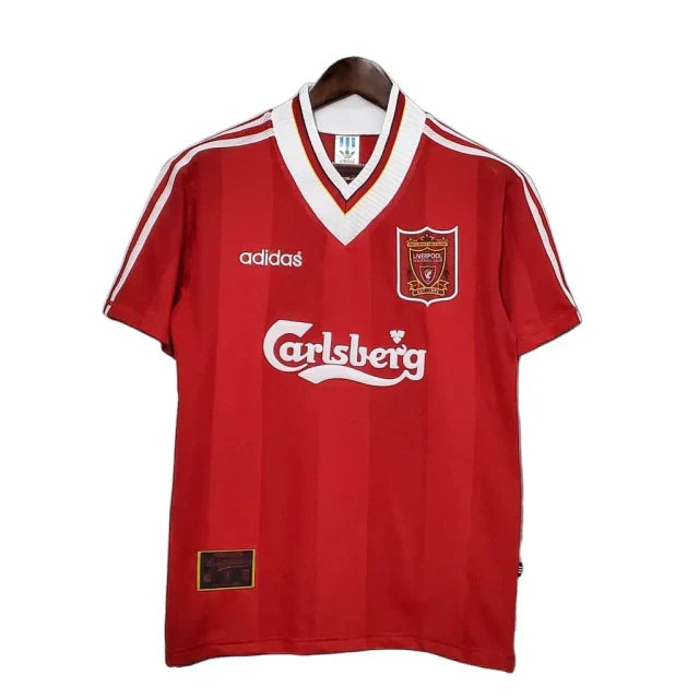 Camisa Liverpool Retrô 1996/1997 Vermelha e Branca
