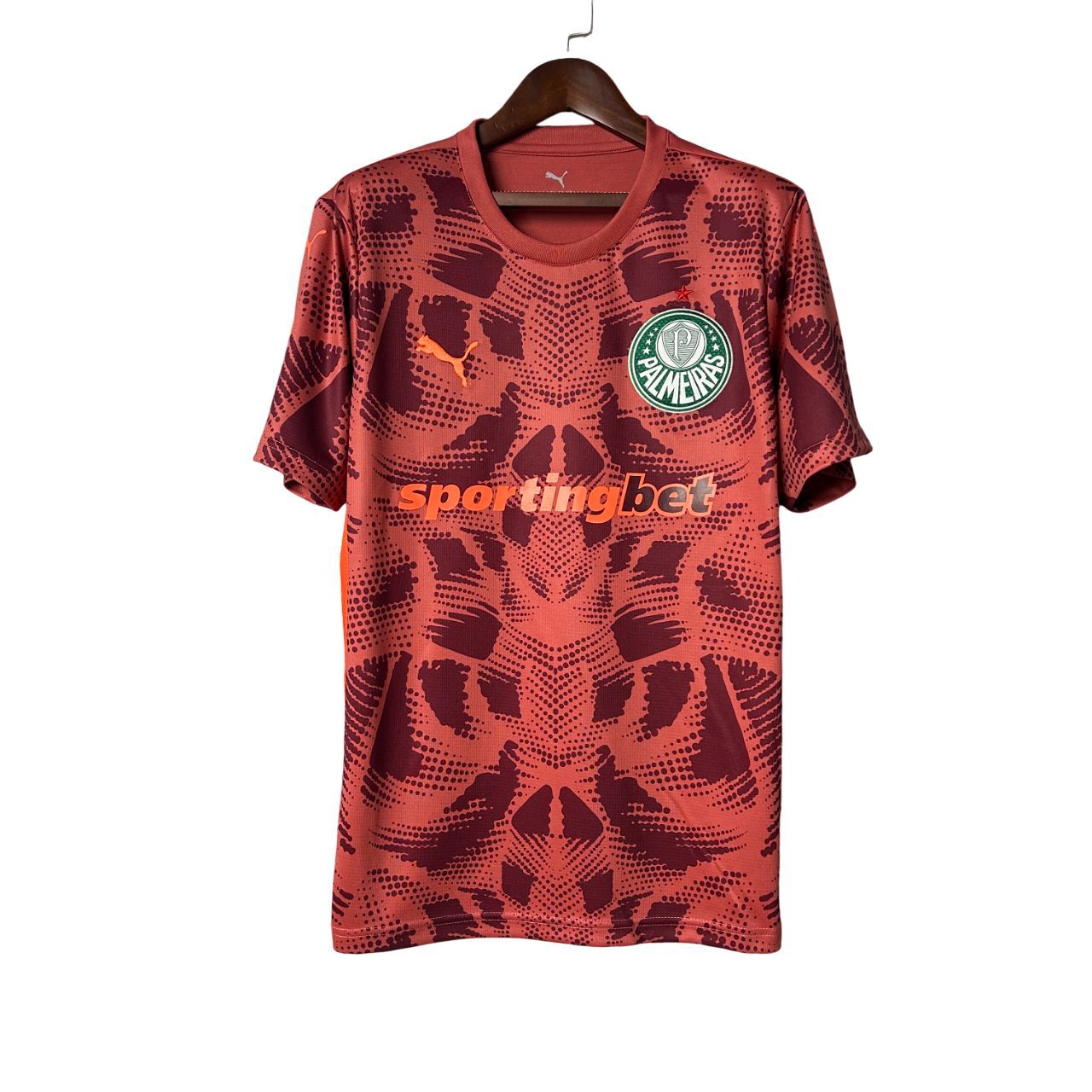 Camisa Palmeiras Goleiro 25/26 - Torcedor Masculino - Vermelha