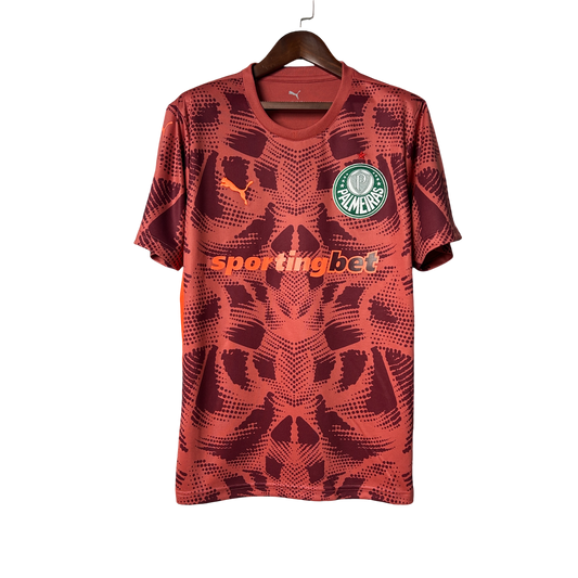 Camisa Palmeiras Goleiro 25/26 - Torcedor Masculino - Vermelha