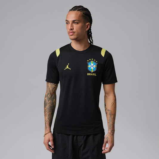 Camisa Treino Masculina Brasil 2026 Academy Pro
