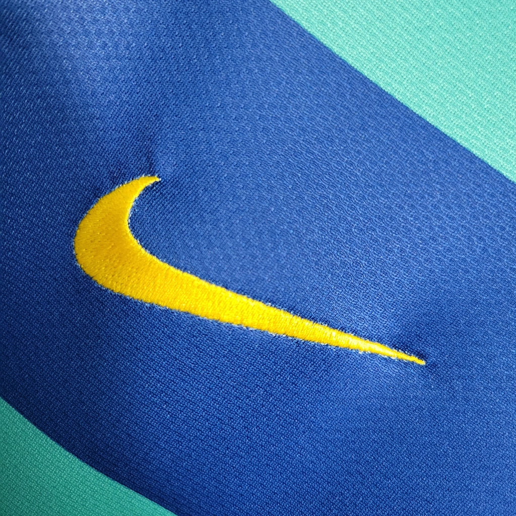 Camisa Barcelona Retrô II 10/11 Masculina Verde