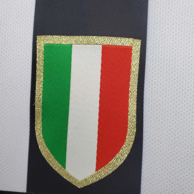 Camisa Juventus Retrô 2014/2015 Preta e Branca