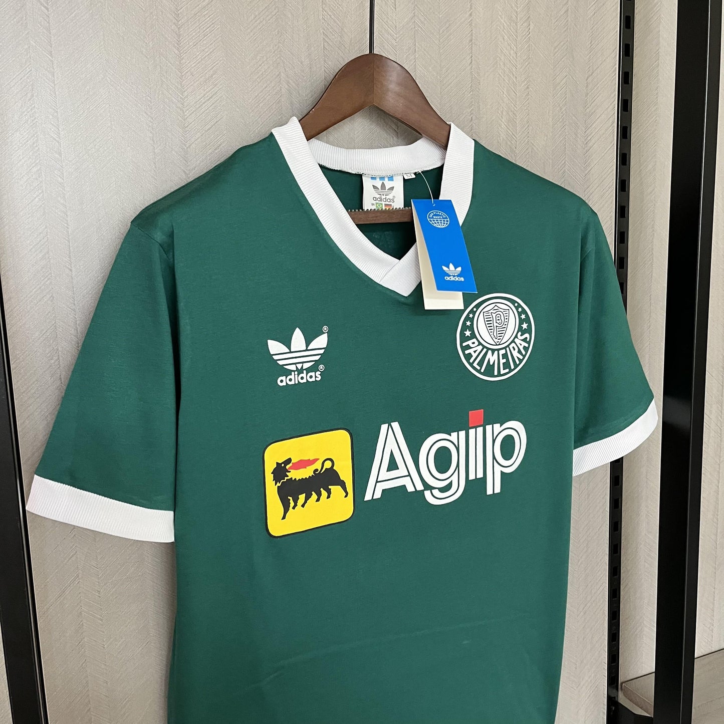 Camisa Retrô Torcedor Masculina Palmeiras 1987