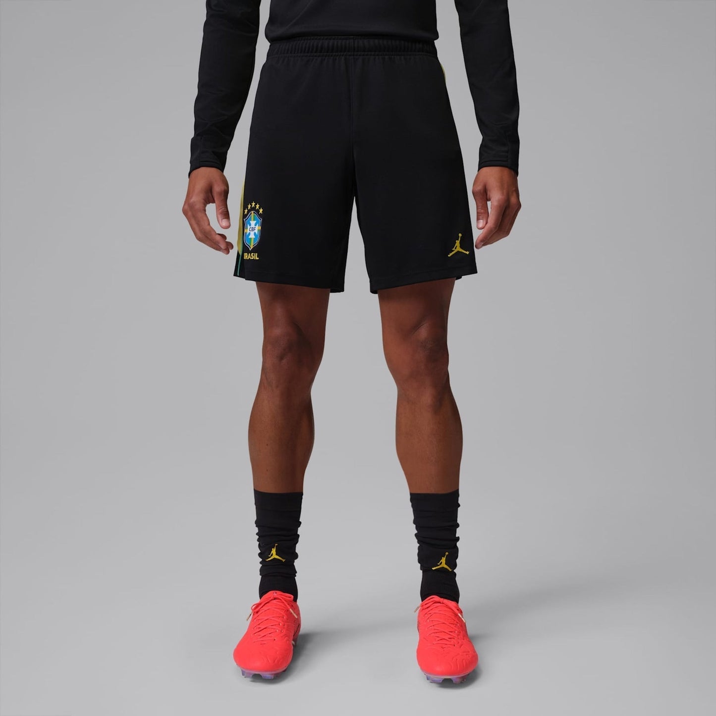 Shorts de Treino Masculino Brasil 2026 Academy Pro