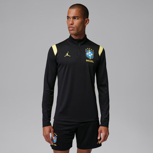 Camisa Manga Longa Treino Masculina Brasil 2026 Academy Pro